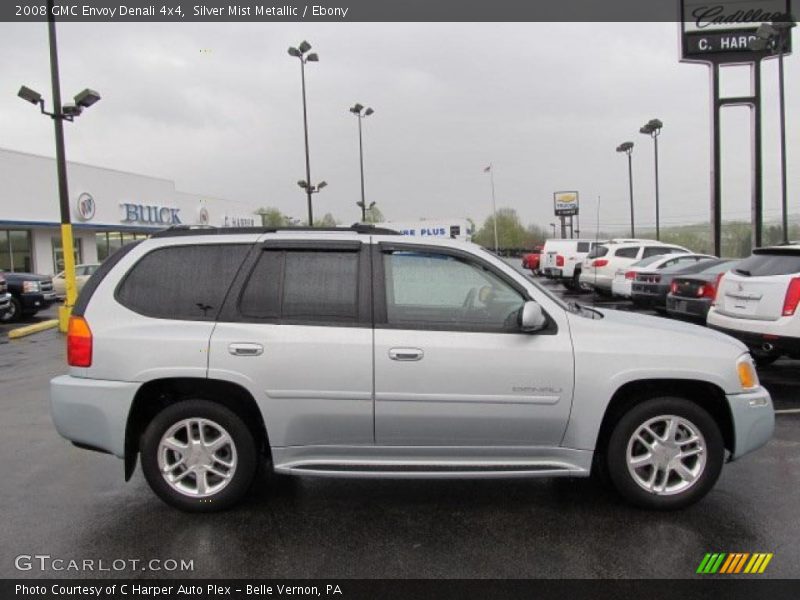 Silver Mist Metallic / Ebony 2008 GMC Envoy Denali 4x4