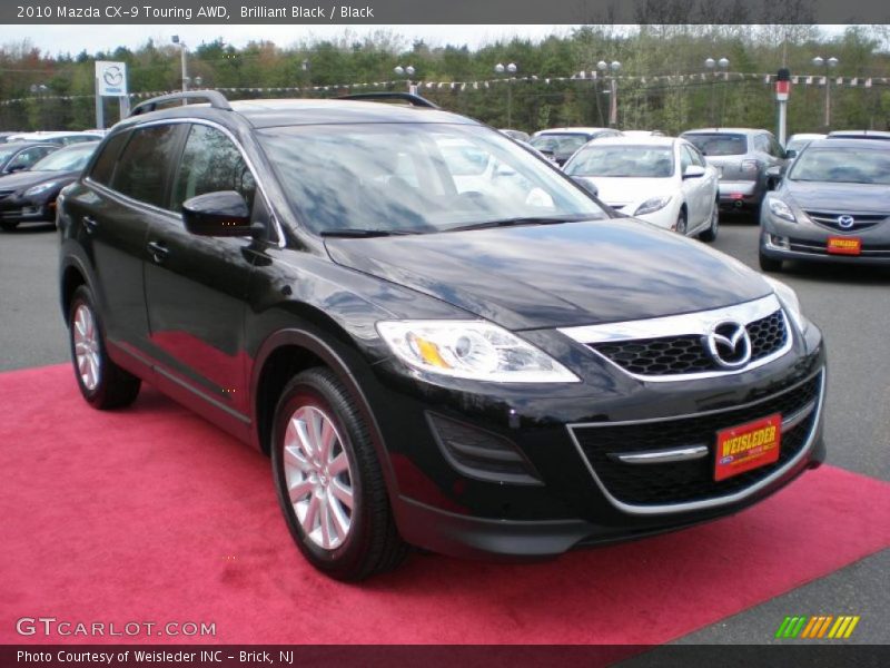 Brilliant Black / Black 2010 Mazda CX-9 Touring AWD