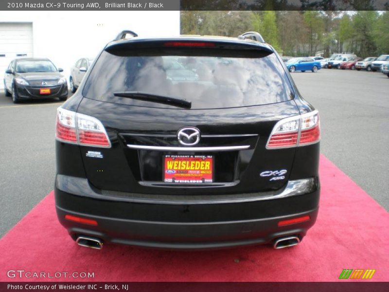 Brilliant Black / Black 2010 Mazda CX-9 Touring AWD