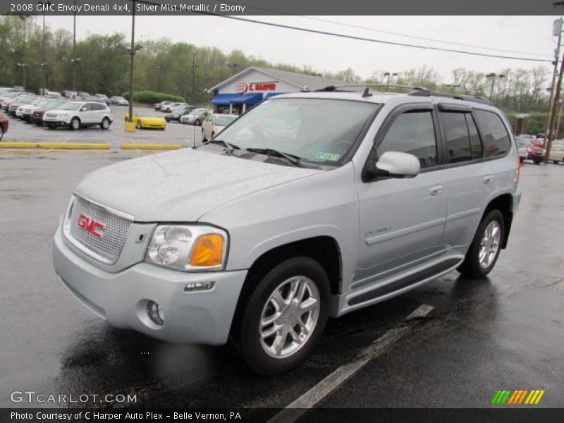 Silver Mist Metallic / Ebony 2008 GMC Envoy Denali 4x4