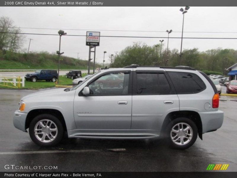 Silver Mist Metallic / Ebony 2008 GMC Envoy Denali 4x4