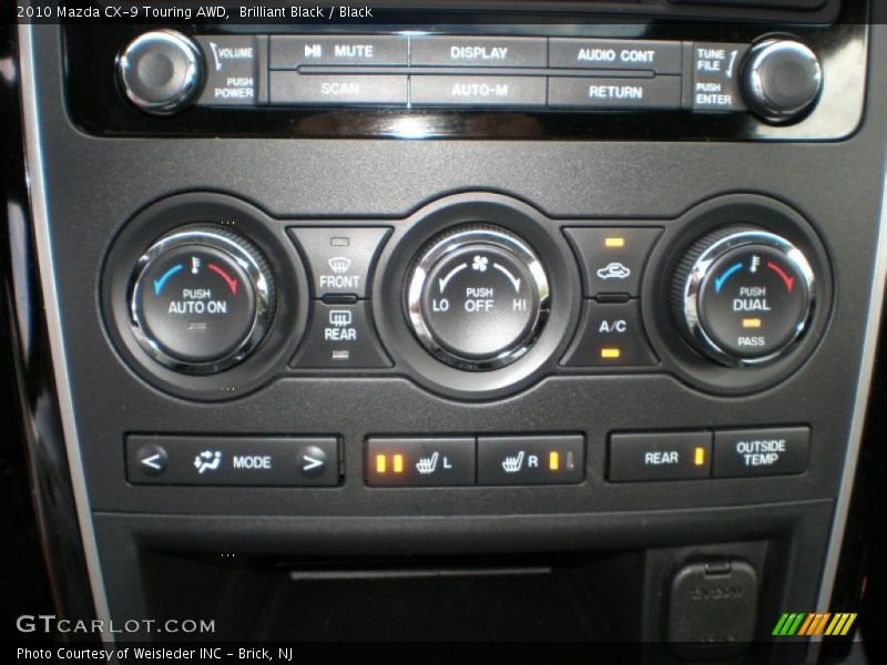 Brilliant Black / Black 2010 Mazda CX-9 Touring AWD