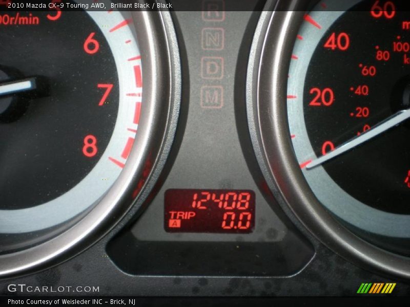 Brilliant Black / Black 2010 Mazda CX-9 Touring AWD