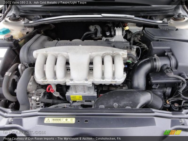 Ash Gold Metallic / Taupe/Light Taupe 2001 Volvo S80 2.9