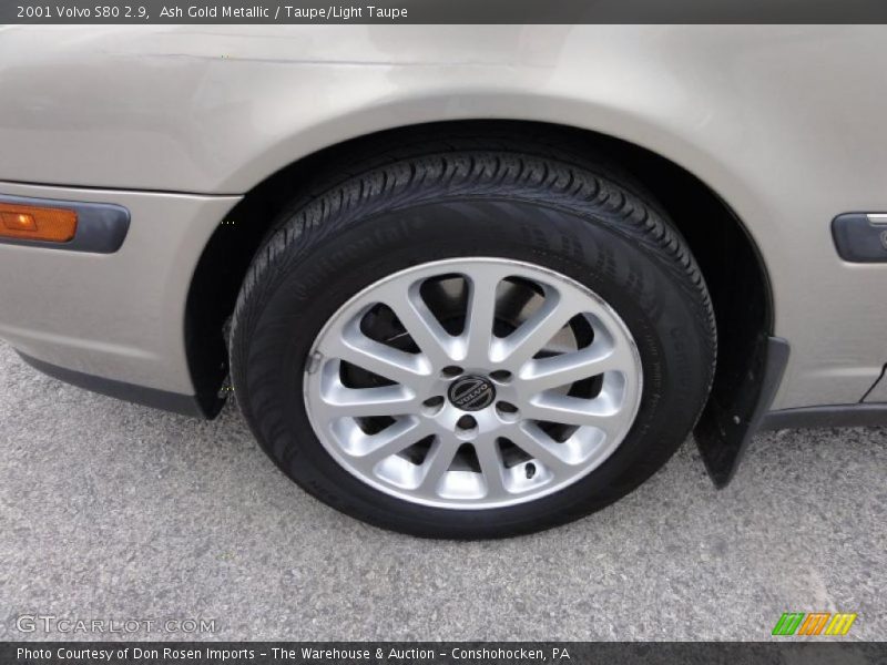 Ash Gold Metallic / Taupe/Light Taupe 2001 Volvo S80 2.9