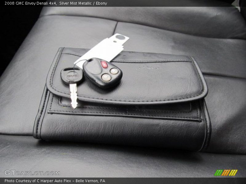 Silver Mist Metallic / Ebony 2008 GMC Envoy Denali 4x4