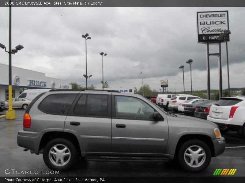 Steel Gray Metallic / Ebony 2008 GMC Envoy SLE 4x4