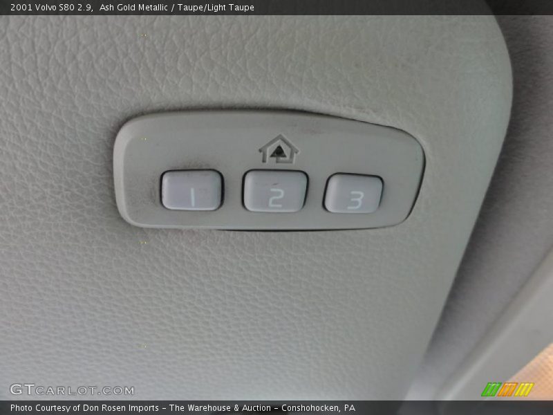 Ash Gold Metallic / Taupe/Light Taupe 2001 Volvo S80 2.9
