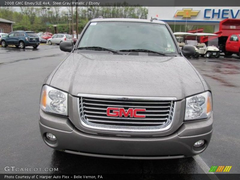 Steel Gray Metallic / Ebony 2008 GMC Envoy SLE 4x4