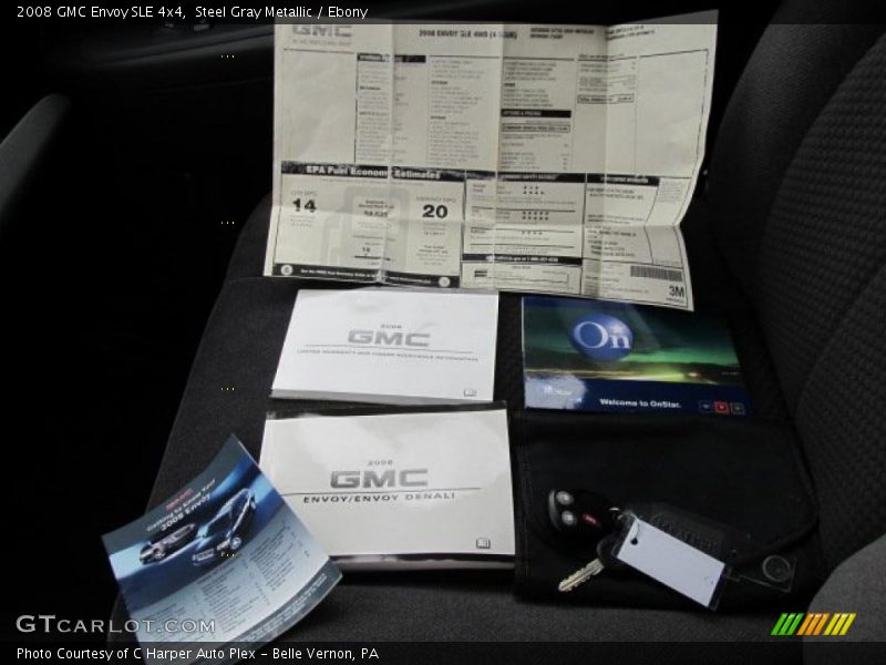 Steel Gray Metallic / Ebony 2008 GMC Envoy SLE 4x4