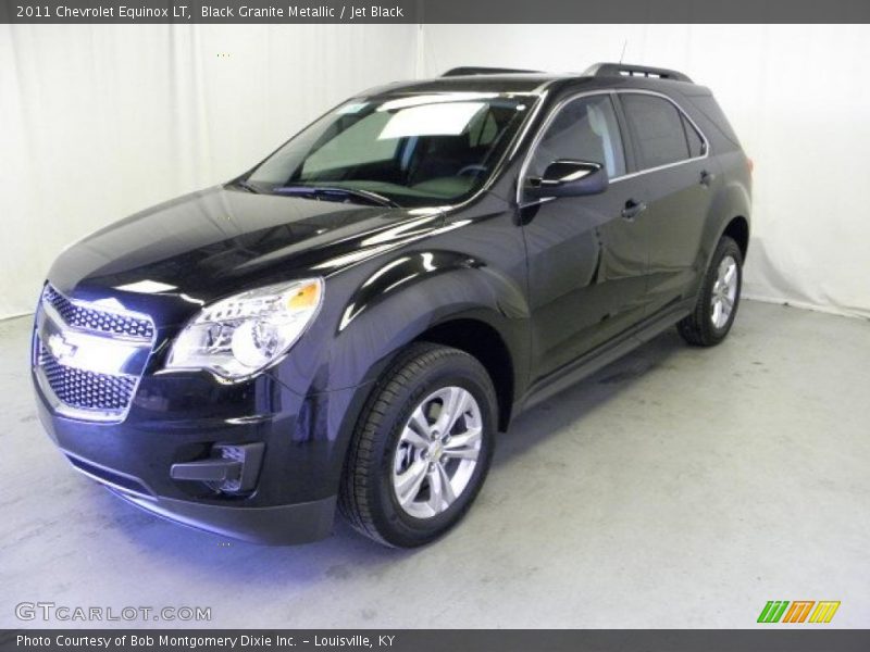 Black Granite Metallic / Jet Black 2011 Chevrolet Equinox LT
