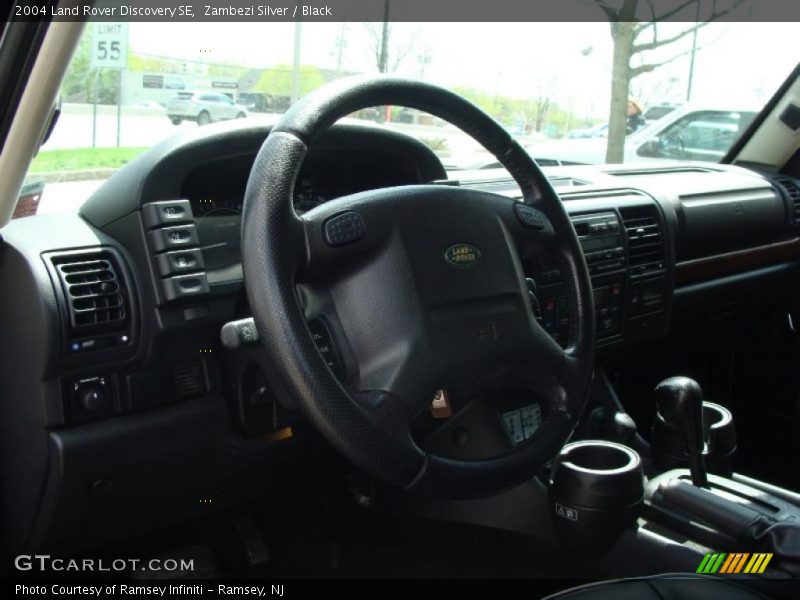 Zambezi Silver / Black 2004 Land Rover Discovery SE