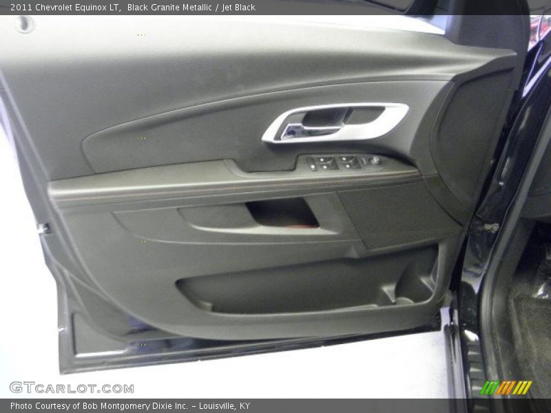 Black Granite Metallic / Jet Black 2011 Chevrolet Equinox LT