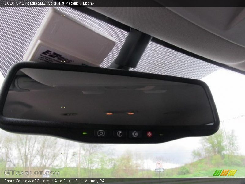 Gold Mist Metallic / Ebony 2010 GMC Acadia SLE