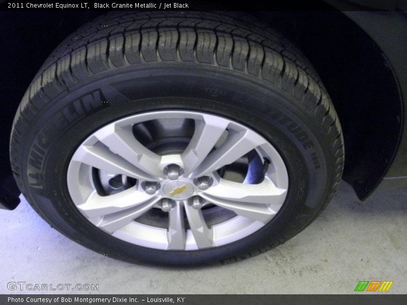 Black Granite Metallic / Jet Black 2011 Chevrolet Equinox LT