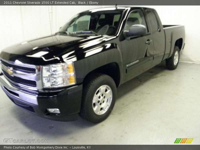 Black / Ebony 2011 Chevrolet Silverado 1500 LT Extended Cab