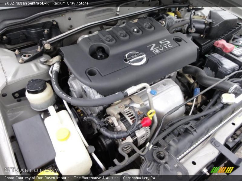  2002 Sentra SE-R Engine - 2.5L DOHC 16V 4 Cylinder