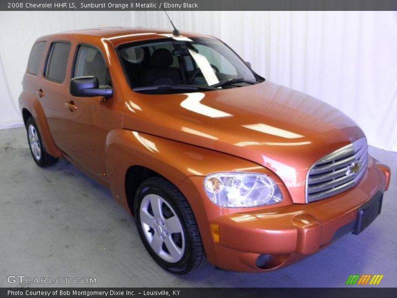 Sunburst Orange II Metallic / Ebony Black 2008 Chevrolet HHR LS