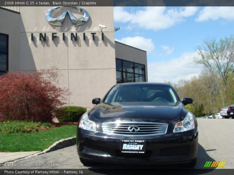 Black Obsidian / Graphite 2008 Infiniti G 35 x Sedan
