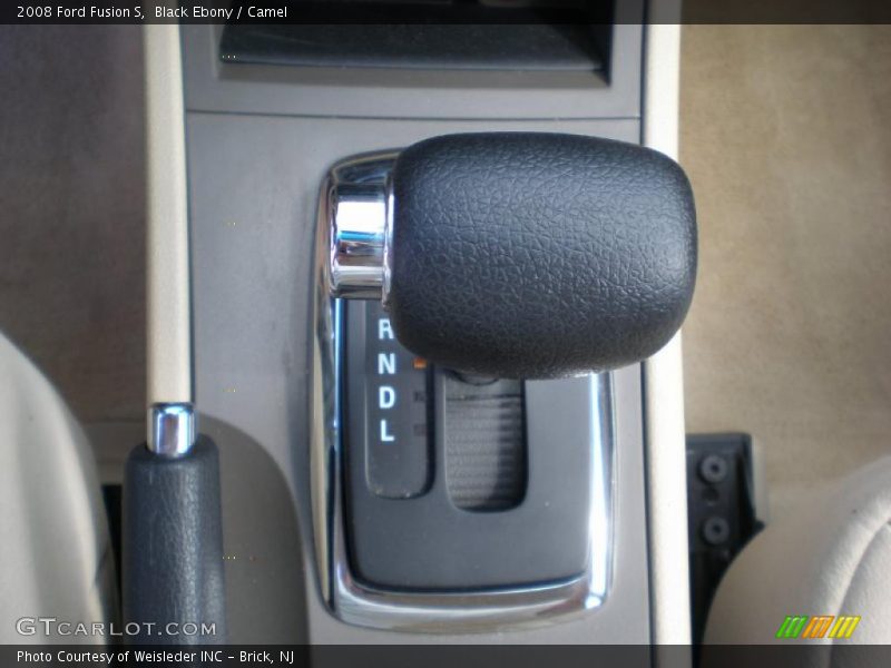 Black Ebony / Camel 2008 Ford Fusion S