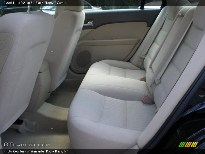 Black Ebony / Camel 2008 Ford Fusion S