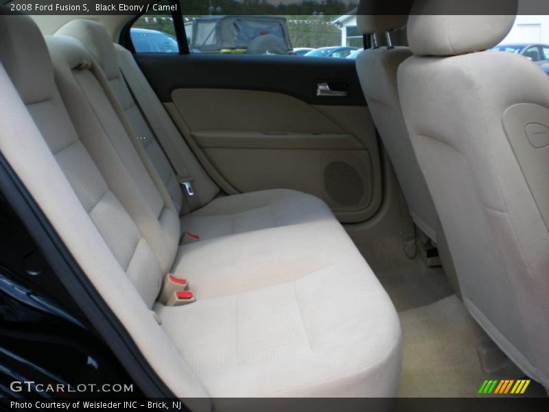 Black Ebony / Camel 2008 Ford Fusion S