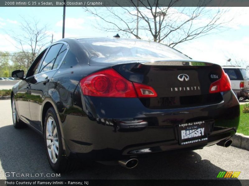 Black Obsidian / Graphite 2008 Infiniti G 35 x Sedan