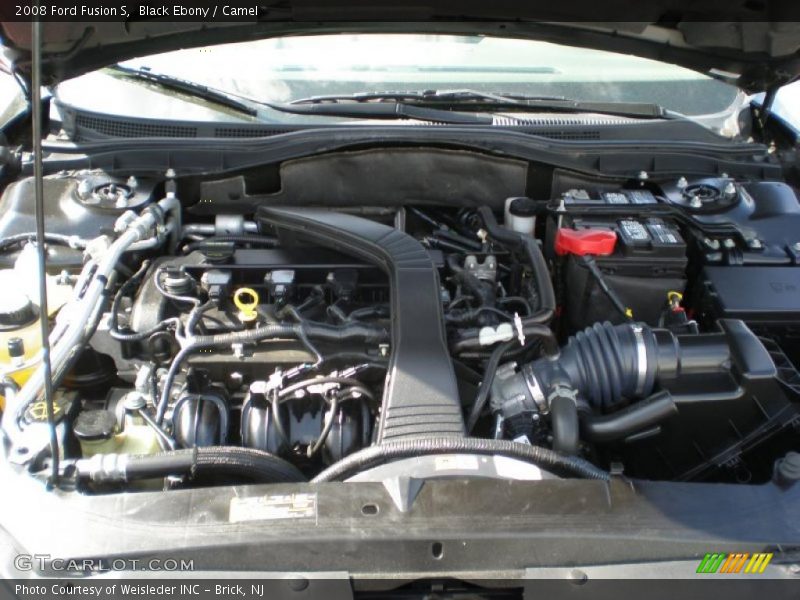 Black Ebony / Camel 2008 Ford Fusion S
