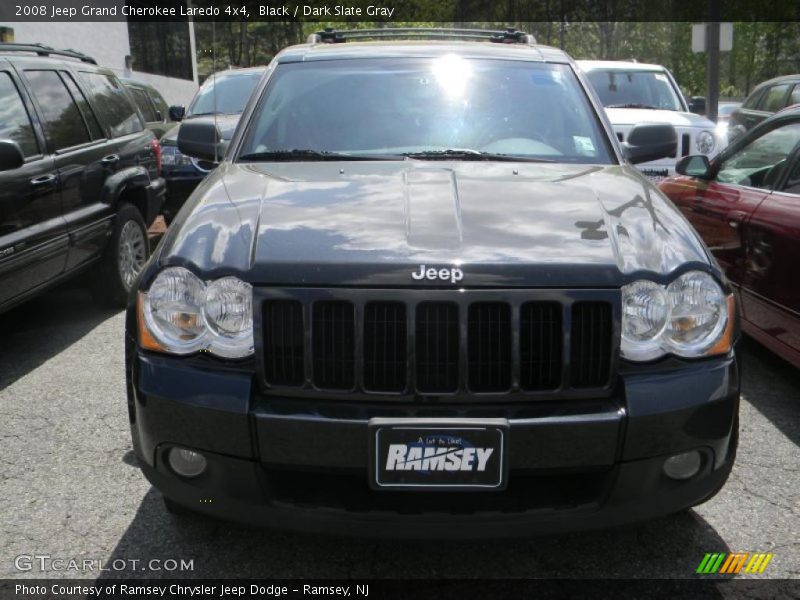 Black / Dark Slate Gray 2008 Jeep Grand Cherokee Laredo 4x4