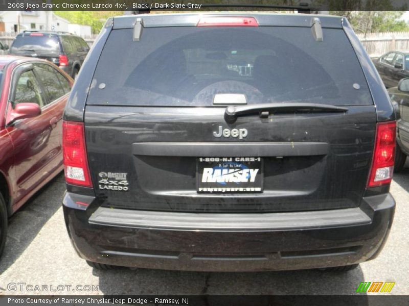 Black / Dark Slate Gray 2008 Jeep Grand Cherokee Laredo 4x4