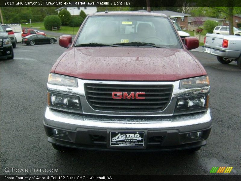 Merlot Jewel Metallic / Light Tan 2010 GMC Canyon SLT Crew Cab 4x4