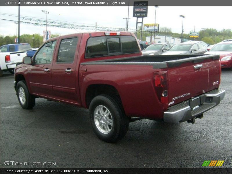 Merlot Jewel Metallic / Light Tan 2010 GMC Canyon SLT Crew Cab 4x4