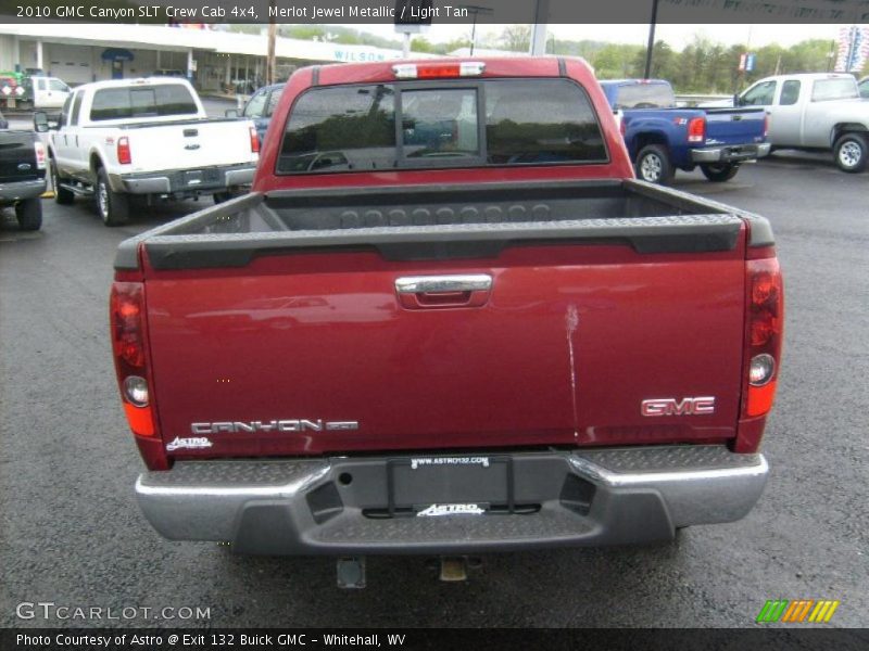 Merlot Jewel Metallic / Light Tan 2010 GMC Canyon SLT Crew Cab 4x4