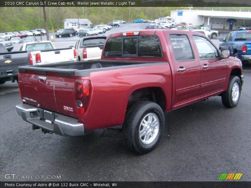Merlot Jewel Metallic / Light Tan 2010 GMC Canyon SLT Crew Cab 4x4