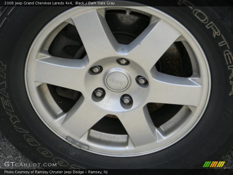 Black / Dark Slate Gray 2008 Jeep Grand Cherokee Laredo 4x4
