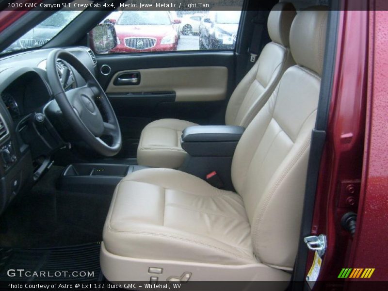  2010 Canyon SLT Crew Cab 4x4 Light Tan Interior