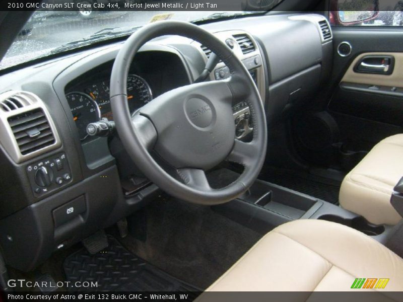 Merlot Jewel Metallic / Light Tan 2010 GMC Canyon SLT Crew Cab 4x4