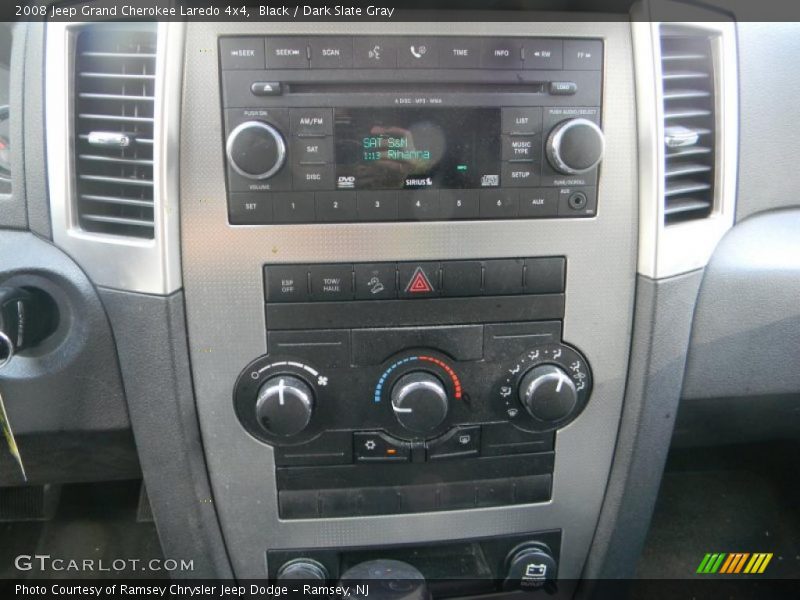 Black / Dark Slate Gray 2008 Jeep Grand Cherokee Laredo 4x4