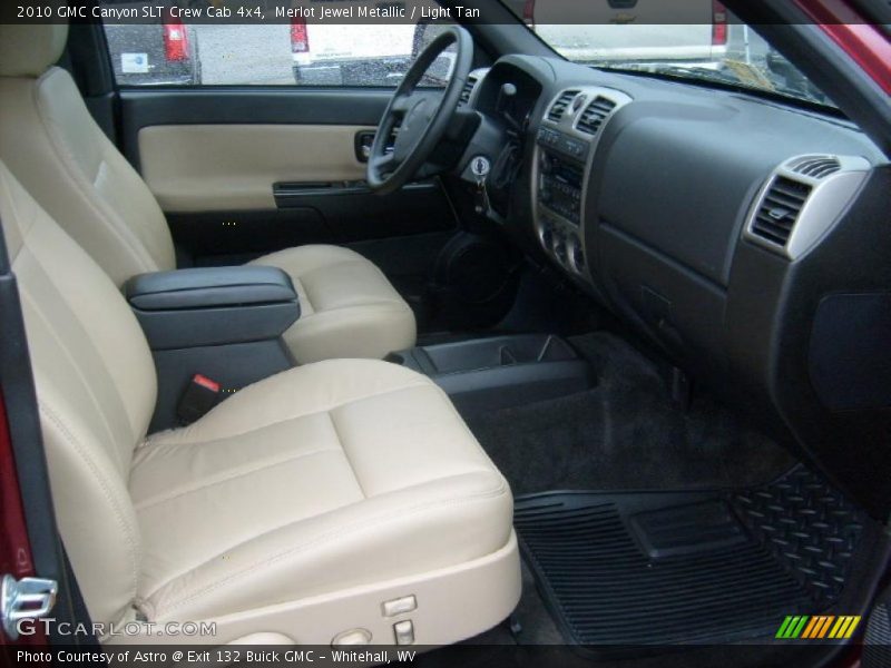  2010 Canyon SLT Crew Cab 4x4 Light Tan Interior
