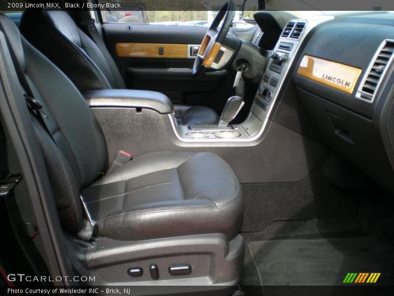  2009 MKX  Ebony Black Interior