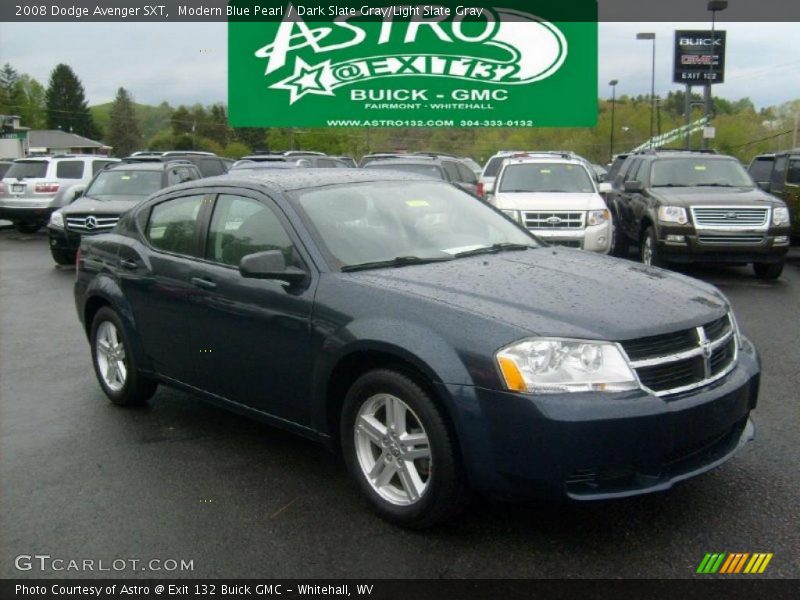 Modern Blue Pearl / Dark Slate Gray/Light Slate Gray 2008 Dodge Avenger SXT