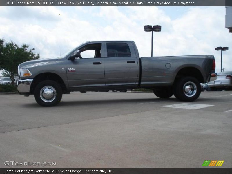 Mineral Gray Metallic / Dark Slate Gray/Medium Graystone 2011 Dodge Ram 3500 HD ST Crew Cab 4x4 Dually