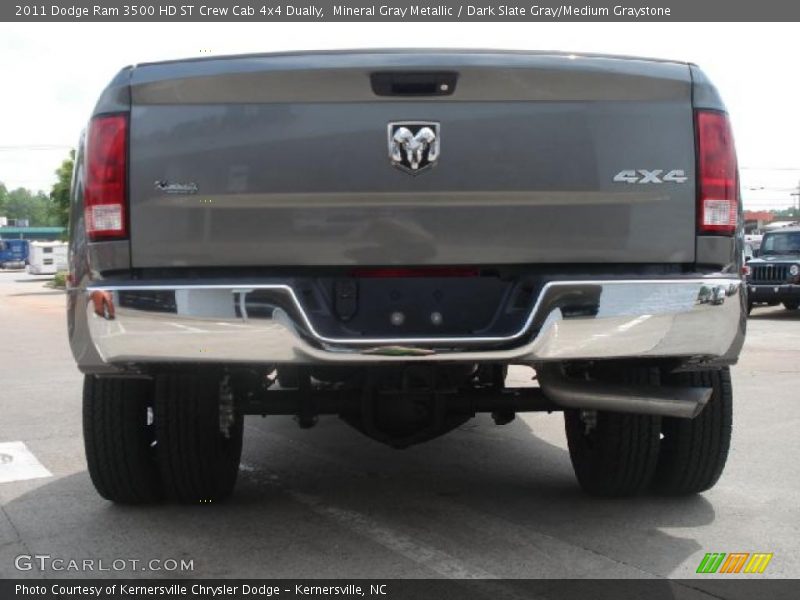 Mineral Gray Metallic / Dark Slate Gray/Medium Graystone 2011 Dodge Ram 3500 HD ST Crew Cab 4x4 Dually