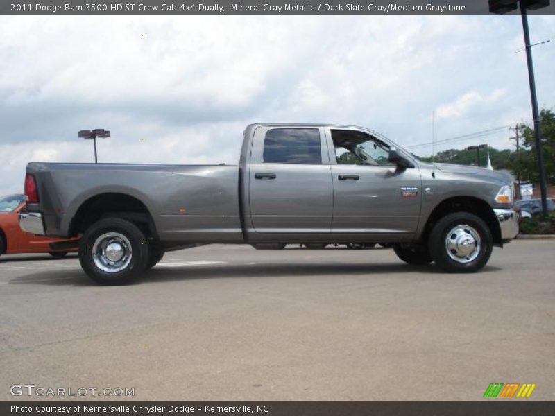 Mineral Gray Metallic / Dark Slate Gray/Medium Graystone 2011 Dodge Ram 3500 HD ST Crew Cab 4x4 Dually