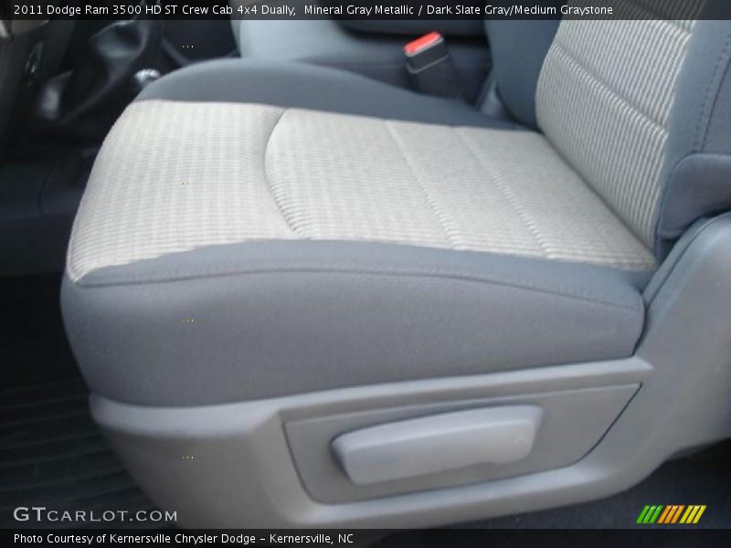 Mineral Gray Metallic / Dark Slate Gray/Medium Graystone 2011 Dodge Ram 3500 HD ST Crew Cab 4x4 Dually