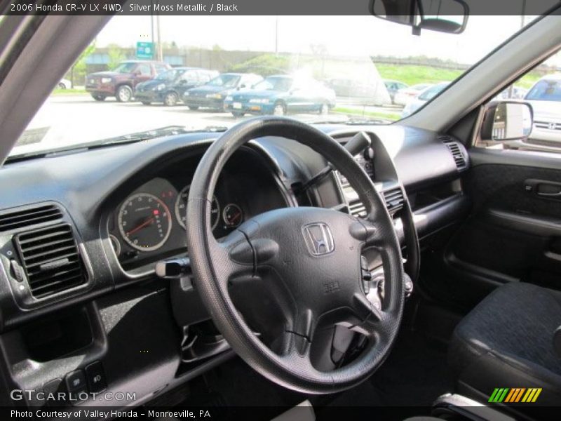 Silver Moss Metallic / Black 2006 Honda CR-V LX 4WD