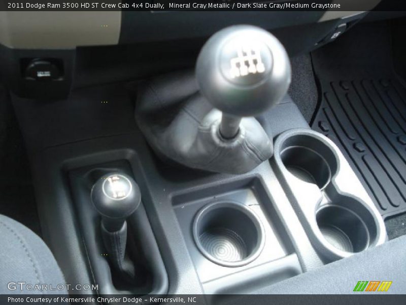 Mineral Gray Metallic / Dark Slate Gray/Medium Graystone 2011 Dodge Ram 3500 HD ST Crew Cab 4x4 Dually