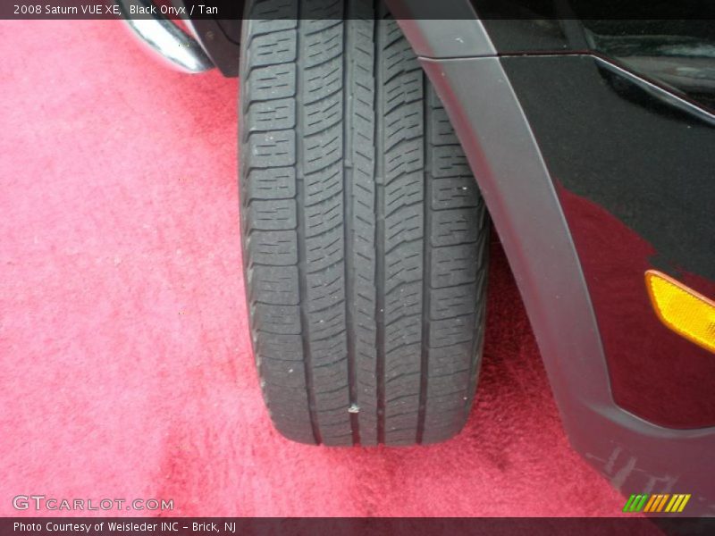 Black Onyx / Tan 2008 Saturn VUE XE