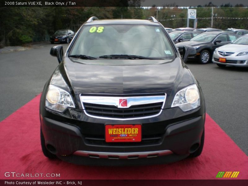 Black Onyx / Tan 2008 Saturn VUE XE