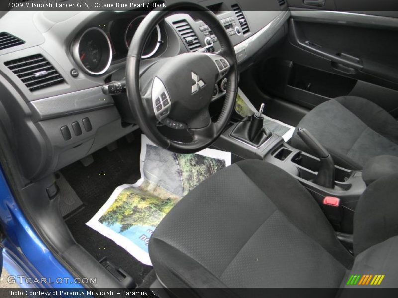  2009 Lancer GTS Black Interior